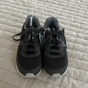 Kids  Black and Gray Sneakers